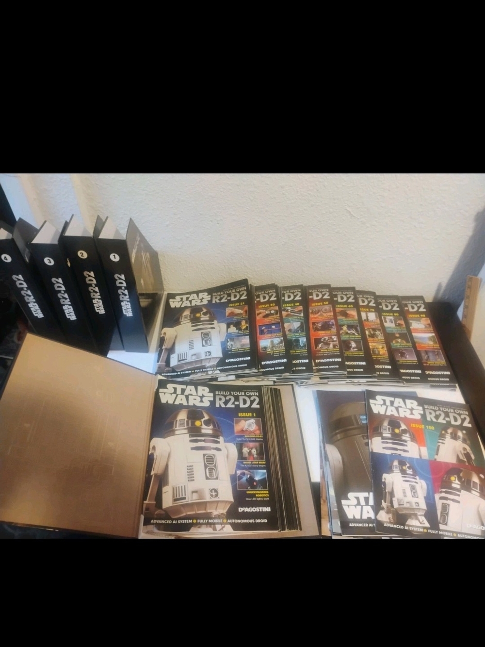 Star Wars Build Your Own R2-D2 Magazine Drag Rare You Get 2 Sets Vtg Retro Scifi